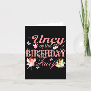 Uncy Of The Birthday Fairy Little Girl Magical Fam Card