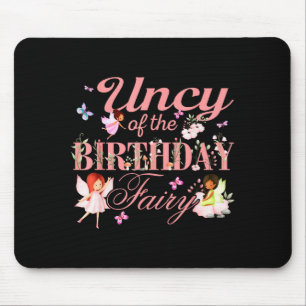Uncy Of The Birthday Fairy Little Girl Magical Fam Mouse Pad