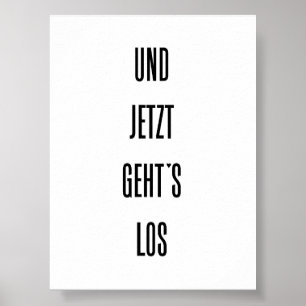 Und jetzt geht's los - poster