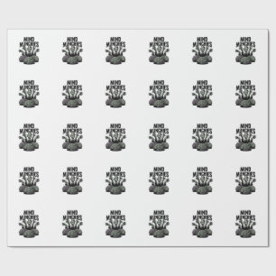 Undead Brain Feast Vintage Zombie Hands Horror Shi Wrapping Paper