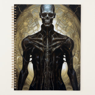 Undead Cyborg Sci-Fi Horror Art Planner