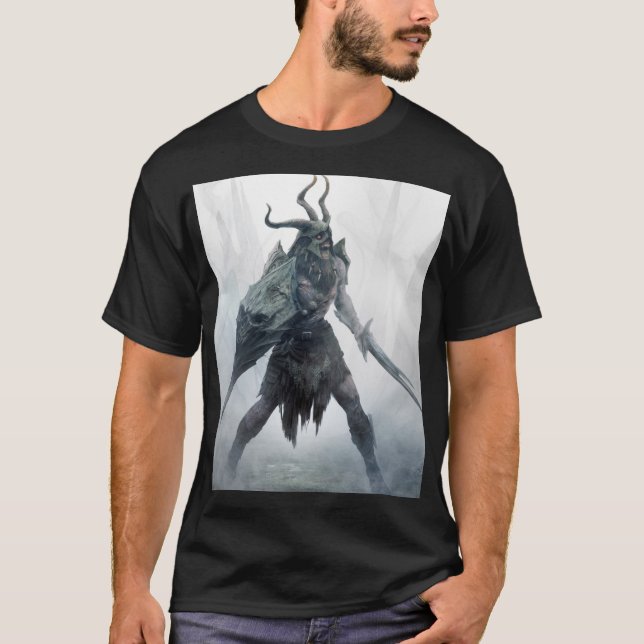 Undead Draugr Warrior T-Shirt (Front)