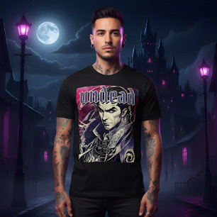 Undead Retro Gothic Vampire T-Shirt