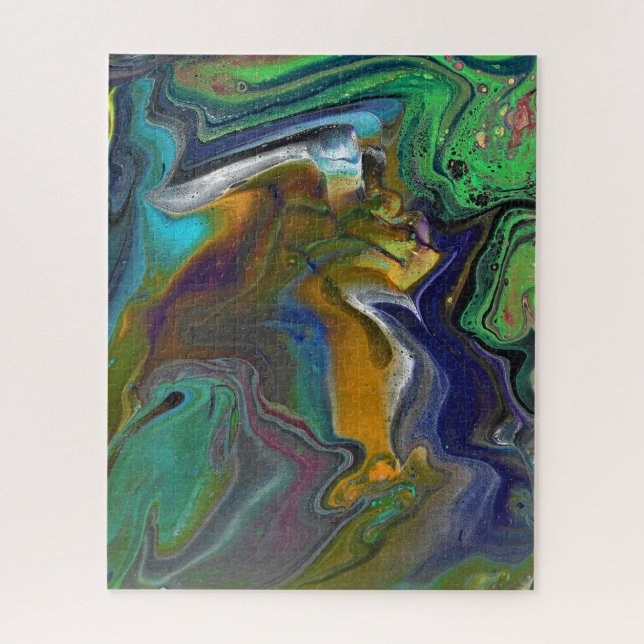 Undecided 1 Cool Wild Psychedelic Puzzle (Vertical)