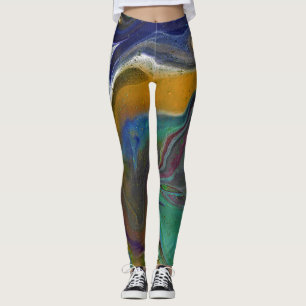 Undecided 2 Psychedelic Abstract Leggings