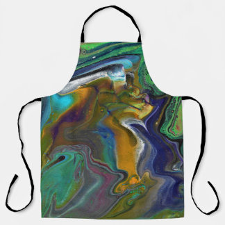 Undecided 3 Colourful Abstract Kitchen/Work Apron