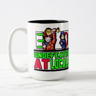 Undefeated At Locals Logo Mug