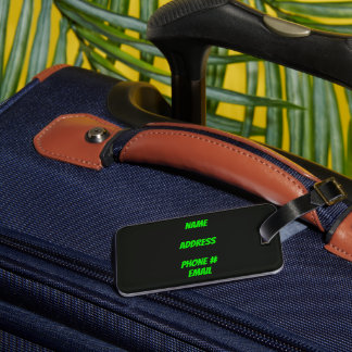 Undefeated at Locals Luggage Tag