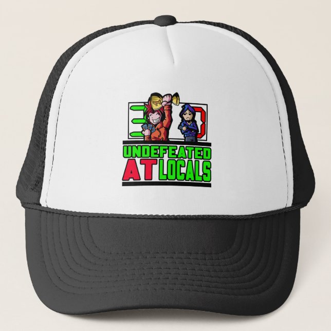 Undefeated At Locals Trucker Hat (Front)