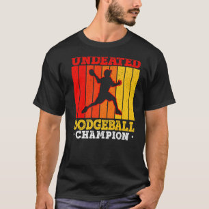 Undefeated Dodgeball Champion Duck Dip Dive Dodgeb T-Shirt