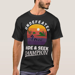 Undefeated Hide and Seek Champion Loch Ness Monste T-Shirt