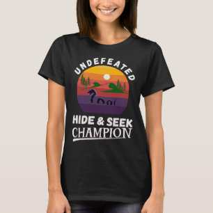 Undefeated Hide and Seek Champion Loch Ness Monste T-Shirt