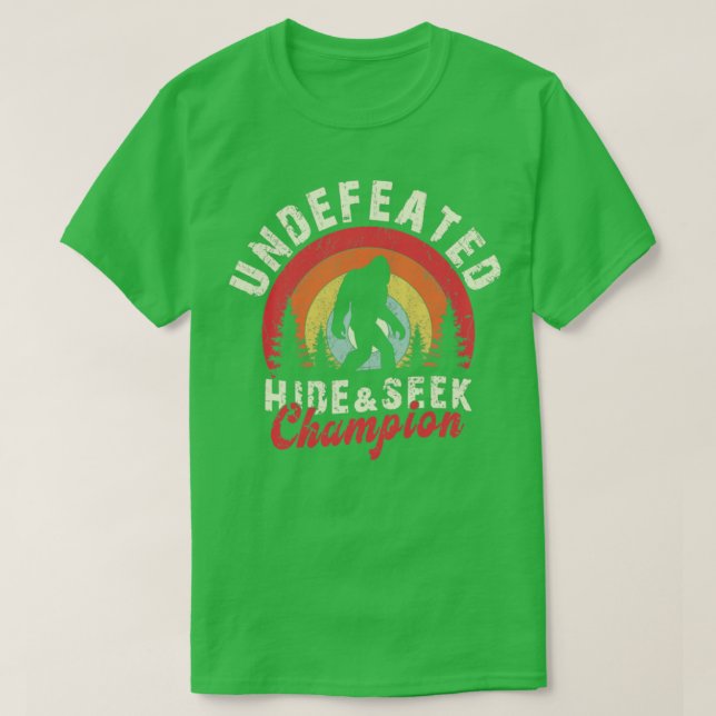 Undefeated Hide Seek Champion T-Shirt (Design Front)