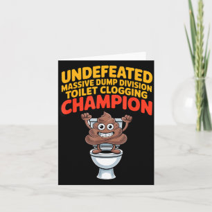 Undefeated Mive Dump Di Toilet Clogging Chamon  Card