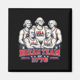 Undefeated Since 1776 Aamerica 4th Of July Magnet