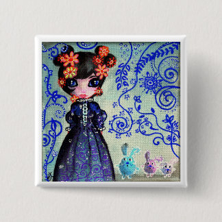 undefined 15 cm square badge