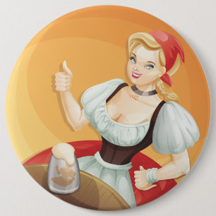 undefined 6 cm round badge