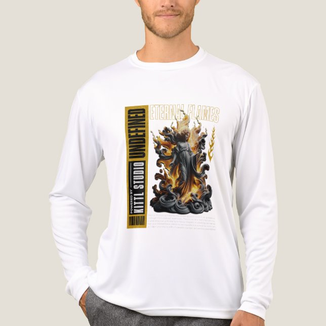 undefined amazing design  Tri-Blend shirt (Front)