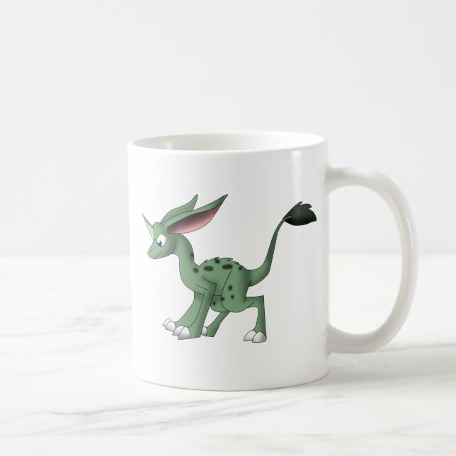 Undefined Creature w/ Unicorn Horn Coffee Mug (Right)