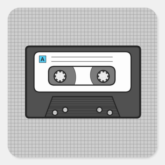 undefined square sticker (Front)