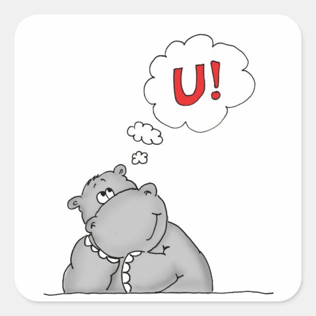 undefined square sticker (Front)