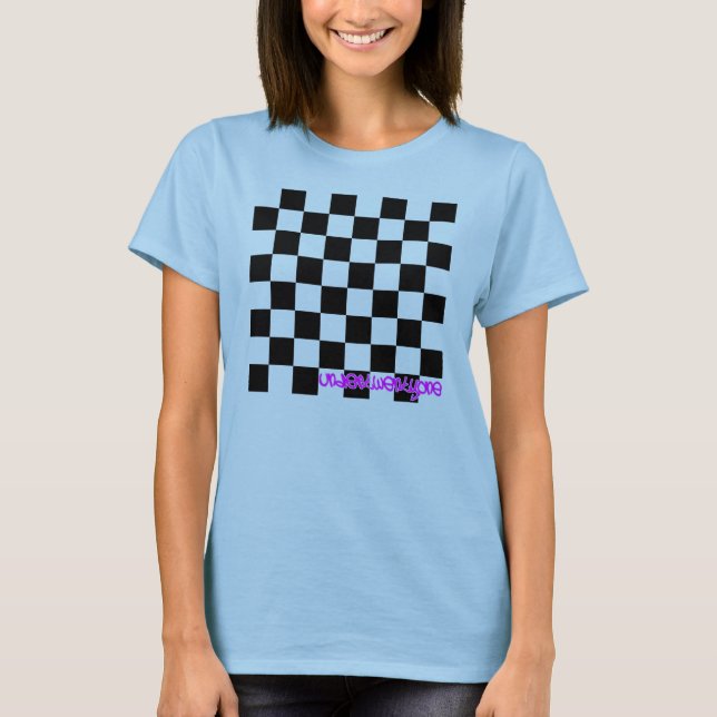 Under 21 Chequered T-Shirt (Front)