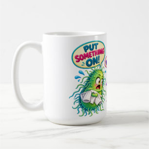 Under a Microscope – Funny Microbiology Bacteria H Coffee Mug
