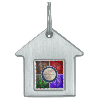 Under August Skies... Pet Name Tag