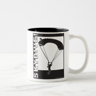 Under Canopy SkyDive! Mug
