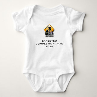 Under Construction Funny Baby Grow Bodysuit