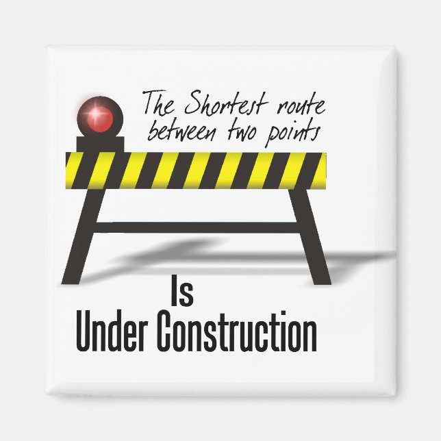 Under construction magnet (Front)