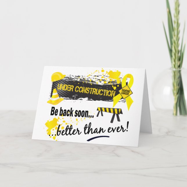 Under Construction Sarcoma Card (Front)