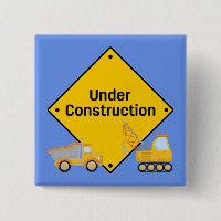 Under Construction with Trucks