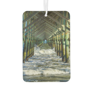 Under Folly Beach Pier Car Air Freshener