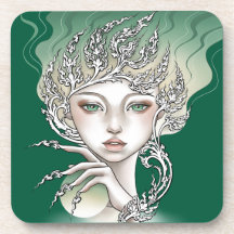 Under hard plastic glasses Goddess of trees