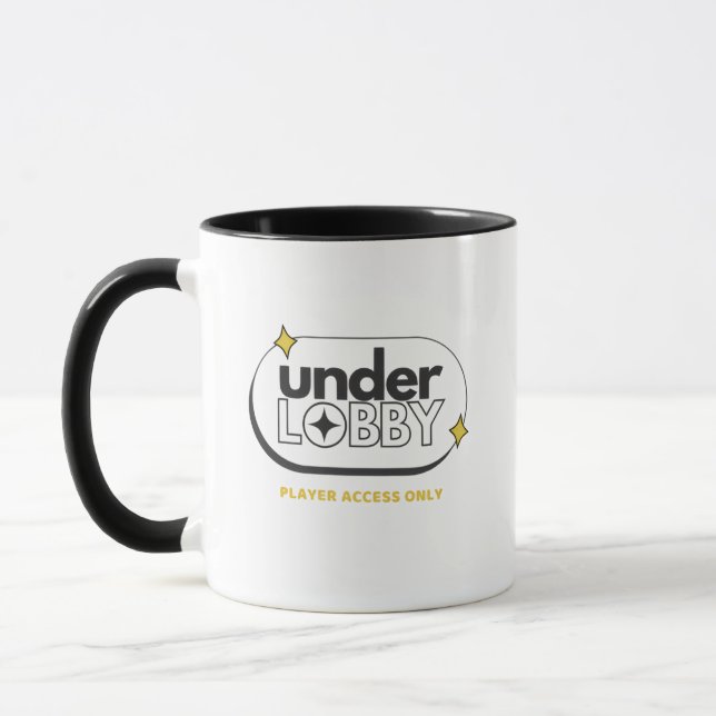 Under Lobby Gamer Access Mug (Left)