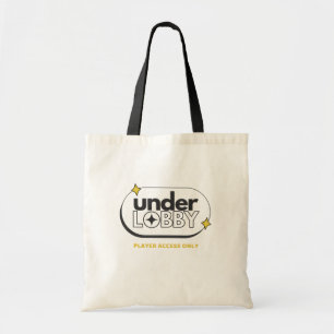 Under Lobby Retro Gamer Style Tote Bag