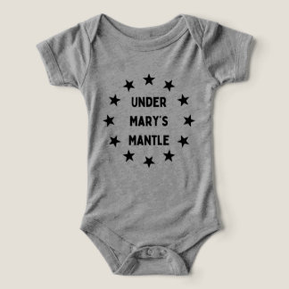 Under Mary's Mantle Baby Shirt