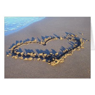 under my umbrella / heart in the sand