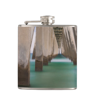 Under Navarre Beach Pierr Hip Flask