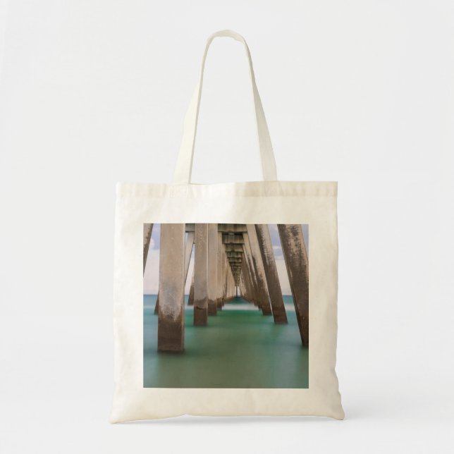 Under Navarre Beach Pierr Tote Bag (Front)