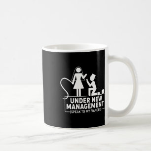 Under New Management Bachelor Party Favours Groom Coffee Mug