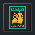 Under New Management Bachelor Party Wedding Marria Magnet<br><div class="desc">Under New Management Bachelor Party Wedding Marriage Groom</div>