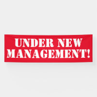 Under New Management Banner