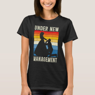 Under New Management Groom Wedding Bachelor Party T-Shirt