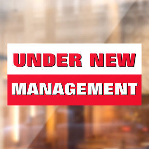 Under New Management Small Business