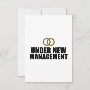 Under New Management Wedding