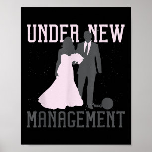 Under New Management Wedding Anniversary Ball Chai Poster