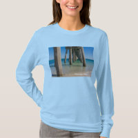 Under Pensacola Beach Pier Long Sleeve T-shirt