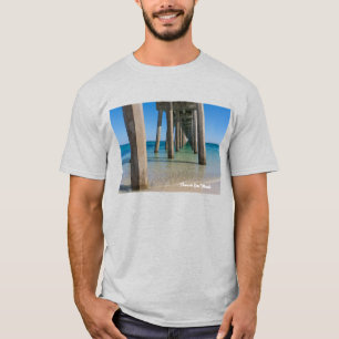 Under Pensacola Beach Pier Men's T-shirt